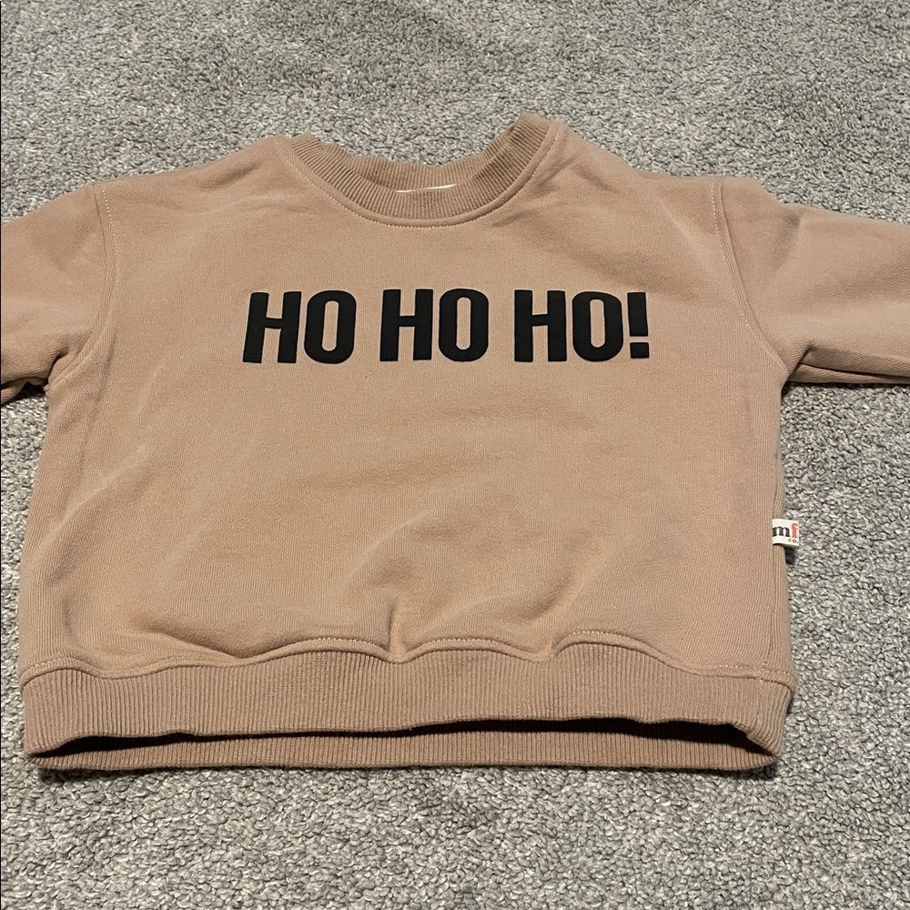 Minimalist Folk Christmas Pullover